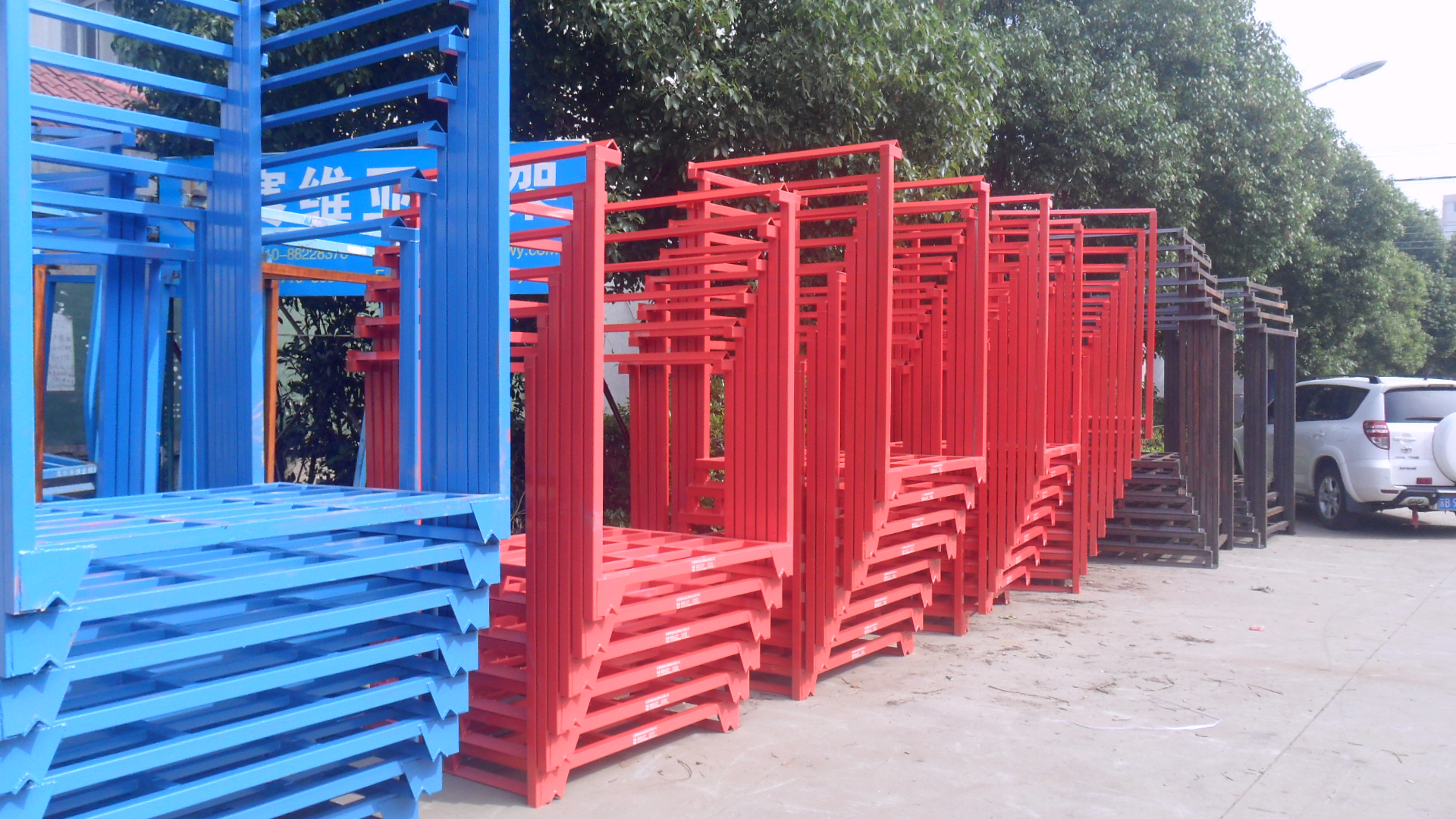 倉儲貨架之堆垛式巧固架，提高倉庫利用率